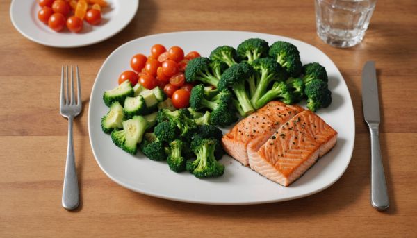 regime minceur nutrition equilibre assiette